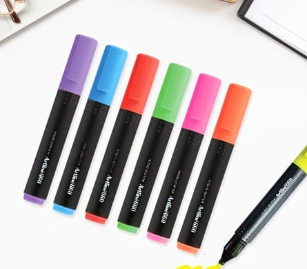 ปากกาไฮไลท์ ARTLINE EK-660 สีเหลือง_3